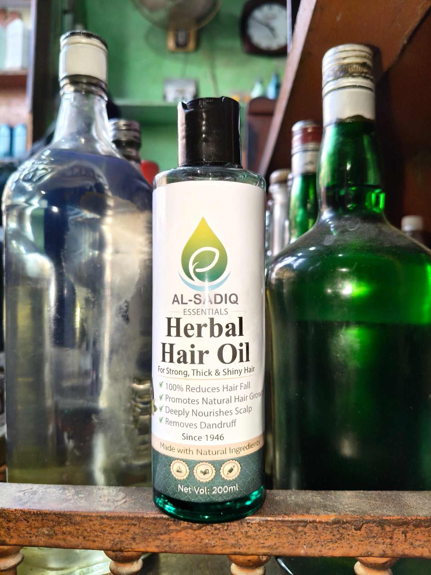 Al-Sadiq Herbal Hair Oil (200ml)