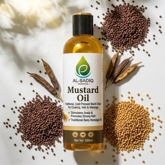 Mustard Oil (200ml) - Root Strengthening